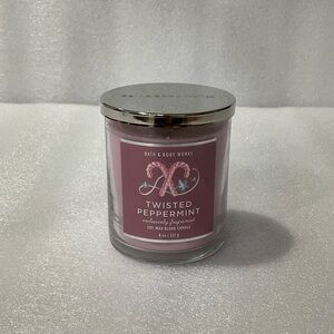 Bath and Body Works Twisted Peppermint Single Wick Candle